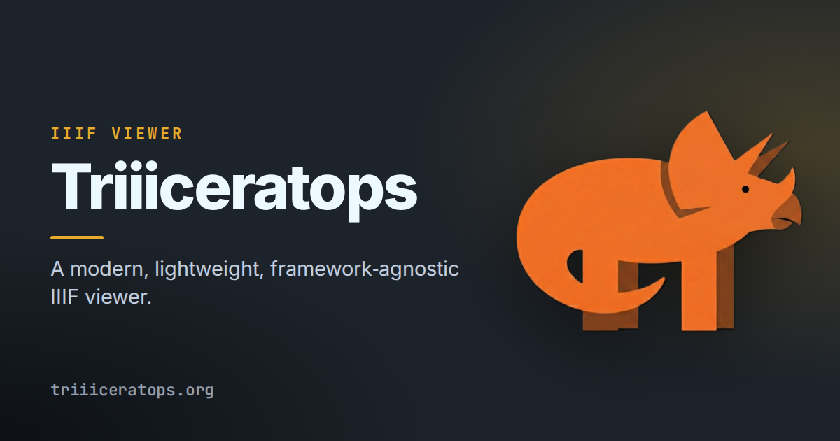 Cookbook recipes — Triiiceratops IIIF Viewer